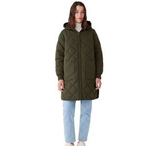 Frank and Oak Skyline Hooded Reversible Coat